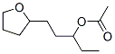 .ALPHA.-ETHYLTETRAHYDRO-2-FURANPROPANOL ACETATE, 81540-28-5, 结构式