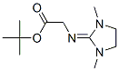 Glycine, N-(1,3-dimethyl-2-imidazolidinylidene)-, 1,1-dimethylethyl ester (9CI) Structure