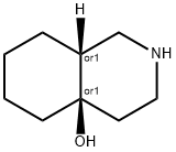 RAC-(4AS,8AS)-オクタヒドロイソキノリン-4A(2H)-オール 化学構造式