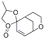 Spiro[1,3-dioxolane-2,6-[2]oxabicyclo[3.3.1]non[7]en]-3-one, 5-methyl- (9CI) Structure