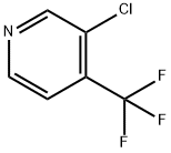3-CHLORO-4-(TRIFLUOROMETHYL)PYRIDINE Structure