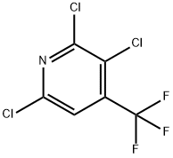 2,3,6-Trichloro-4-(trifluoromethyl)pyridine Structure