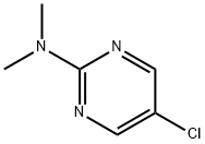 5-クロロ-N,N-ジメチル-2-ピリミジンアミン 化学構造式