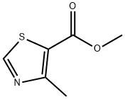 Methyl 4-methyl-5-thiazolecarboxylate Struktur