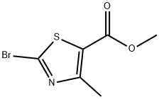 5-Thiazolecarboxylicacid,2-bromo-4-methyl-,methylester(9CI) 结构式