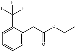 ETHYL 2-(TRIFLUOROMETHYL)PHENYLACETATE Structure