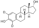 氘代雌二醇, 81586-94-9, 结构式