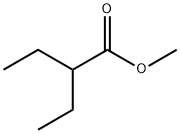 2-エチル酪酸メチル 化学構造式