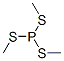 Tris(methylthio)phosphine Struktur