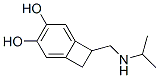 Bicyclo[4.2.0]octa-1,3,5-triene-3,4-diol, 7-[[(1-methylethyl)amino]methyl]- (9CI) Structure