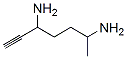 6-heptyne-2,5-diamine Structure