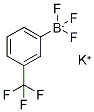 Potassium 3-(trifluoromethyl)phenyltrifluoroborate Structure