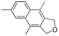 Naphtho[2,3-c]furan, 1,3-dihydro-4,6,9-trimethyl- (9CI) 化学構造式