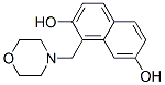1-morpholinomethylnaphthalene-2,7-diol Struktur