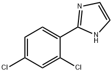 2-(2,4-DICHLORO-PHENYL)-1H-IMIDAZOLE, 81654-43-5, 结构式