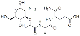 muramoyl-alanylisoglutamine Structure