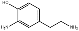 3-aminotyramine 结构式