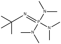 叔丁基亚氨基-三(二甲氨基)正膦, 81675-81-2, 结构式