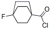 Bicyclo[2.2.2]octane-1-carbonyl chloride, 4-fluoro- (9CI) Struktur