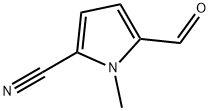 1H-Pyrrole-2-carbonitrile,5-formyl-1-methyl-(9CI), 81698-03-5, 结构式