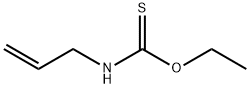 Allylthiocarbamic acid O-ethyl ester Structure