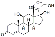 18-hydroxycortisol, 81705-06-8, 结构式