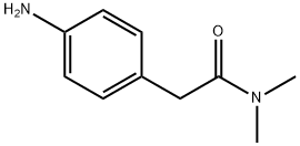 2-(4-氨基苯基)-N,N-二甲基乙酰胺, 81709-36-6, 结构式