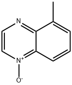 Quinoxaline,  5-methyl-,  1-oxide Structure