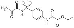 ((4-(((Aminoacetyl)amino)sulfonyl)phenyl)amino)oxoacetic acid ethyl es ter Structure
