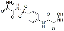N-[4-[(hydroxycarbamoylformyl)amino]phenyl]sulfonyloxamide Structure