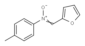 Benzenamine, N-(2-furanylmethylene)-4-methyl-, N-oxide (9CI) Structure