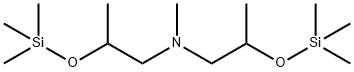 Methanamine, N,N-di((2-trimethylsilyloxy)propyl)- Struktur