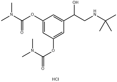 Bambuterol hydrochloride Struktur