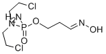 3-(Hydroxyimino)propyl N,N-bis(2-chloroethyl)phosphoramidate Structure