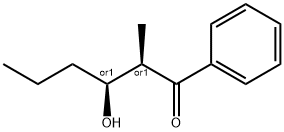 3-HYDROXY-2-METHYL-1-PHENYL-HEXAN-1-ONE 结构式