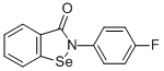 1,2-Benzisoselenazol-3(2H)-one, 2-(4-fluorophenyl)-|2-(4-FLUOROPHENYL)BENZO[D][1,2]SELENAZOL-3(2H)-ONE
