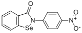 1,2-Benzisoselenazol-3(2H)-one, 2-(4-nitrophenyl)- Structure