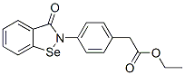 ethyl 2-[4-(7-oxo-9-selena-8-azabicyclo[4.3.0]nona-1,3,5-trien-8-yl)ph enyl]acetate Structure