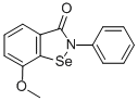 1,2-Benzisoselenazol-3(2H)-one, 7-methoxy-2-phenyl- Structure
