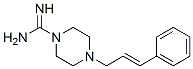 4-cinnamylpiperazine-1-carboximidamide Structure
