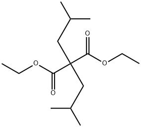 DIISOBUTYLMALONIC ACID DIETHYL ESTER Structure