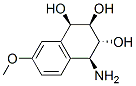 1,2,3-Naphthalenetriol, 4-amino-1,2,3,4-tetrahydro-7-methoxy-, (1R,2R,3R,4S)- (9CI) 结构式