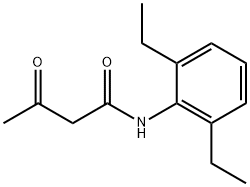 N-(2,6-diethylphenyl)-3-oxobutyramide Structure