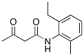 N-(2-ethyl-6-methylphenyl)-3-oxobutyramide Struktur