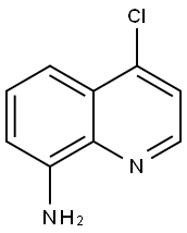 4-氯-8-氨基喹啉,81764-16-1,结构式