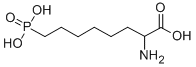 DL-2-AMINO-8-PHOSPHONOOCTANOIC ACID Structure
