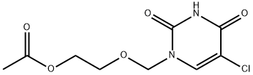 ACETIC ACID 2-(5-CHLORO-2,4-DIOXO-3,4-DIHYDRO-2H-PYRIMIDIN-1-YLMETHOXY)-ETHYL ESTER|