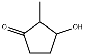 (2S,3S)-3-HYDROXY-2-METHYLCYCLOPENTANONE Structure