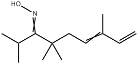 2,4,4,7-tetramethylnona-6,8-dien-3-one oxime Struktur