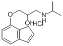 INDENOLOL HCL Structure